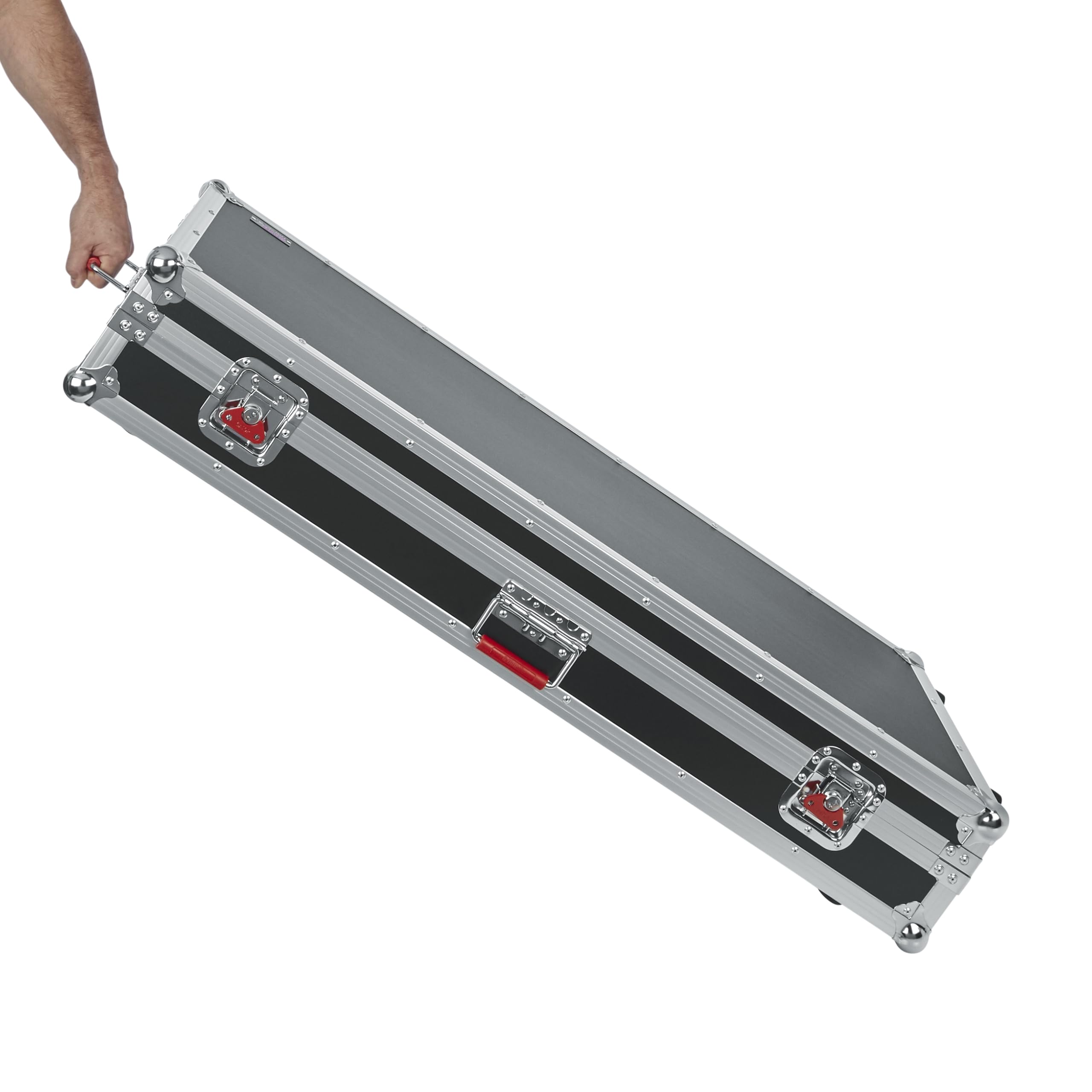 Gator Cases G-TOUR estuche de Teclado Estilo ATA con Hardware de Grado Tour; Se Adapta a Teclados de 88-Notas (G-TOUR-88V2)