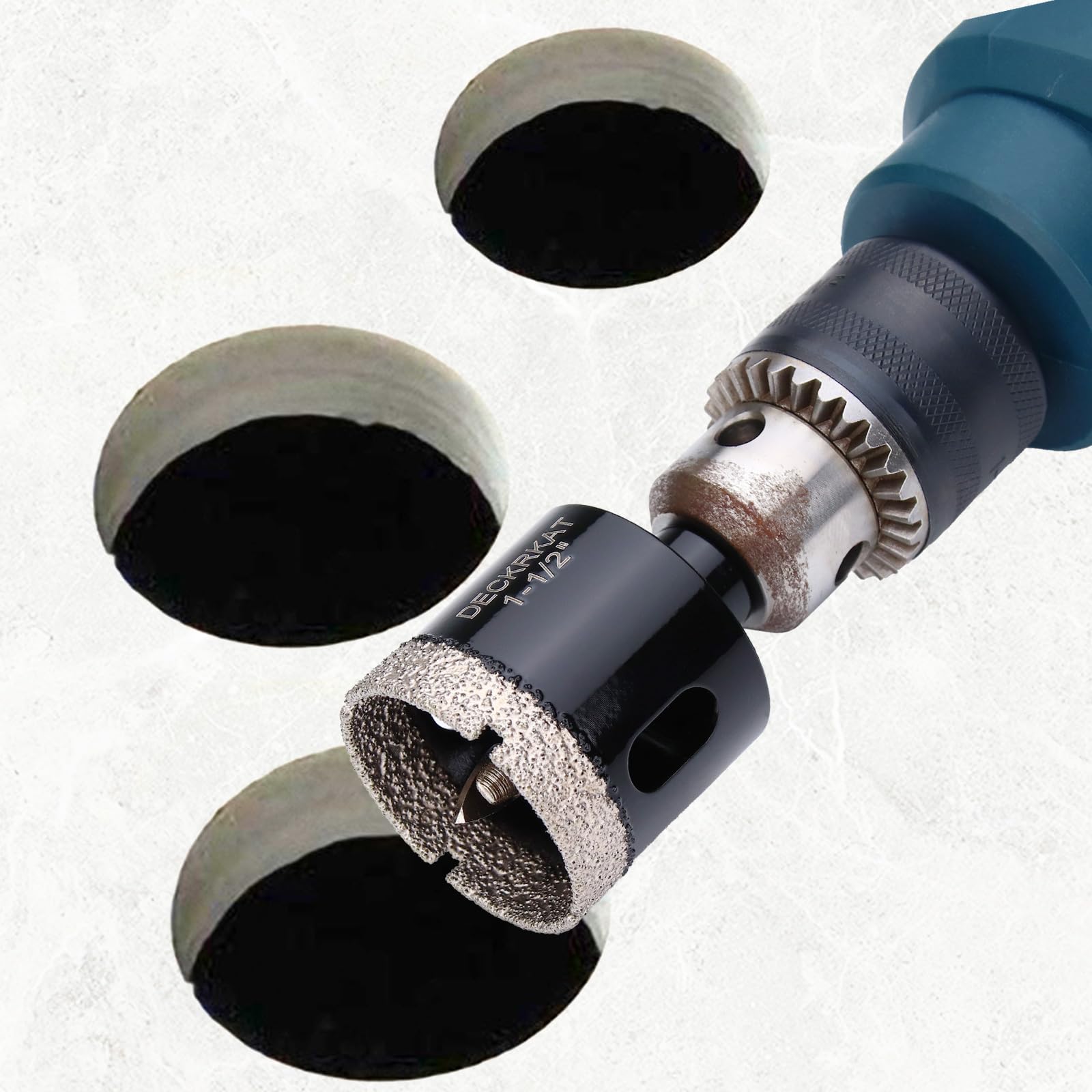 Diamond Hole Saws - Cut Tile, Stone & More -7