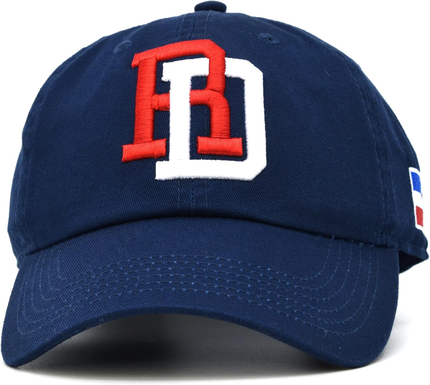 Dominican Republic DR Republica Dominicana RD Baseball Cap Navy Red Royal DAD HAT