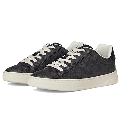 COACH High Line Signature Coated Canvas Sneaker Women