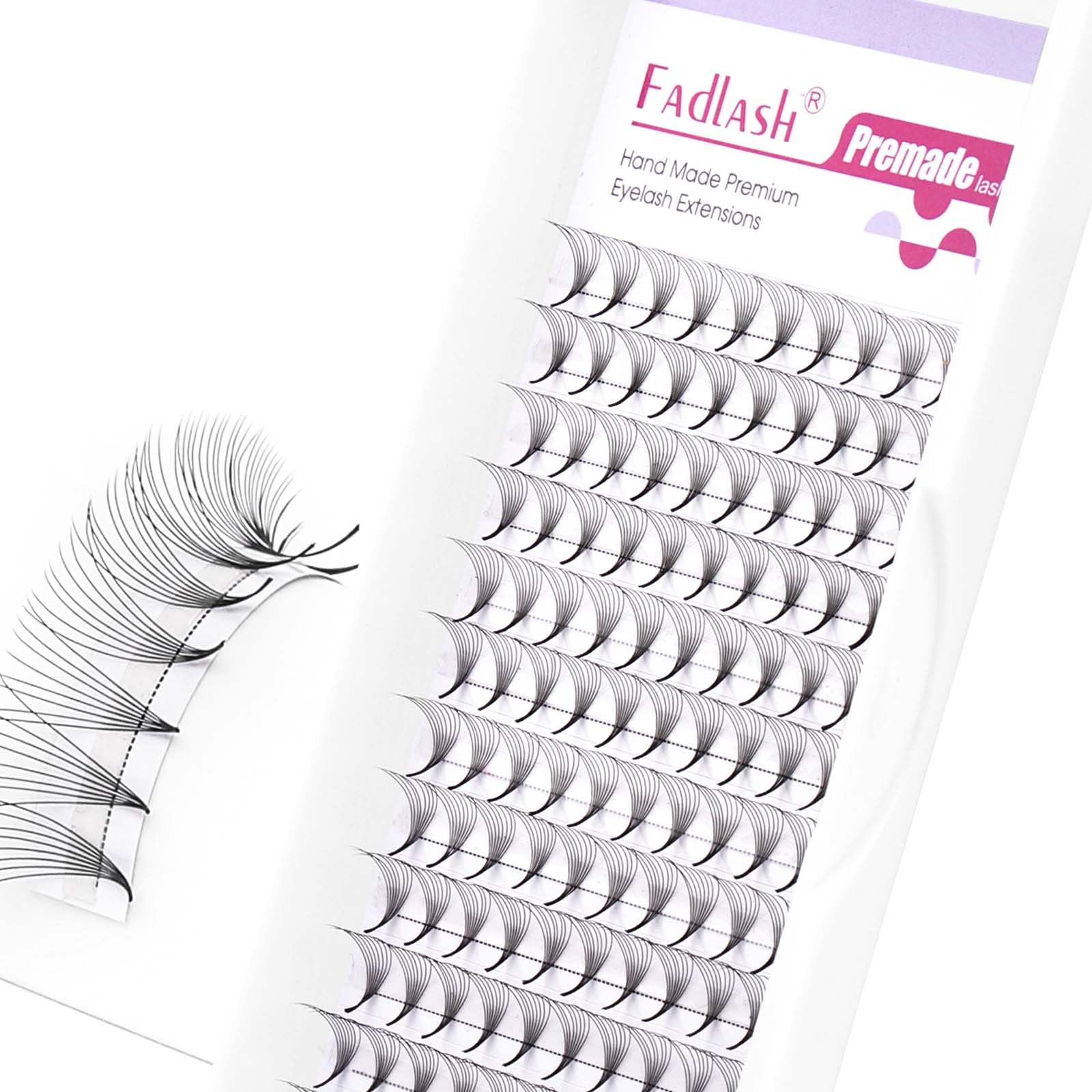 Volumen Ruso 10D 0.07mm C Curl 15mm Prefabricados Extensiones de Pestañas Volume Lashes Extension Ruso Pestañas — view 48