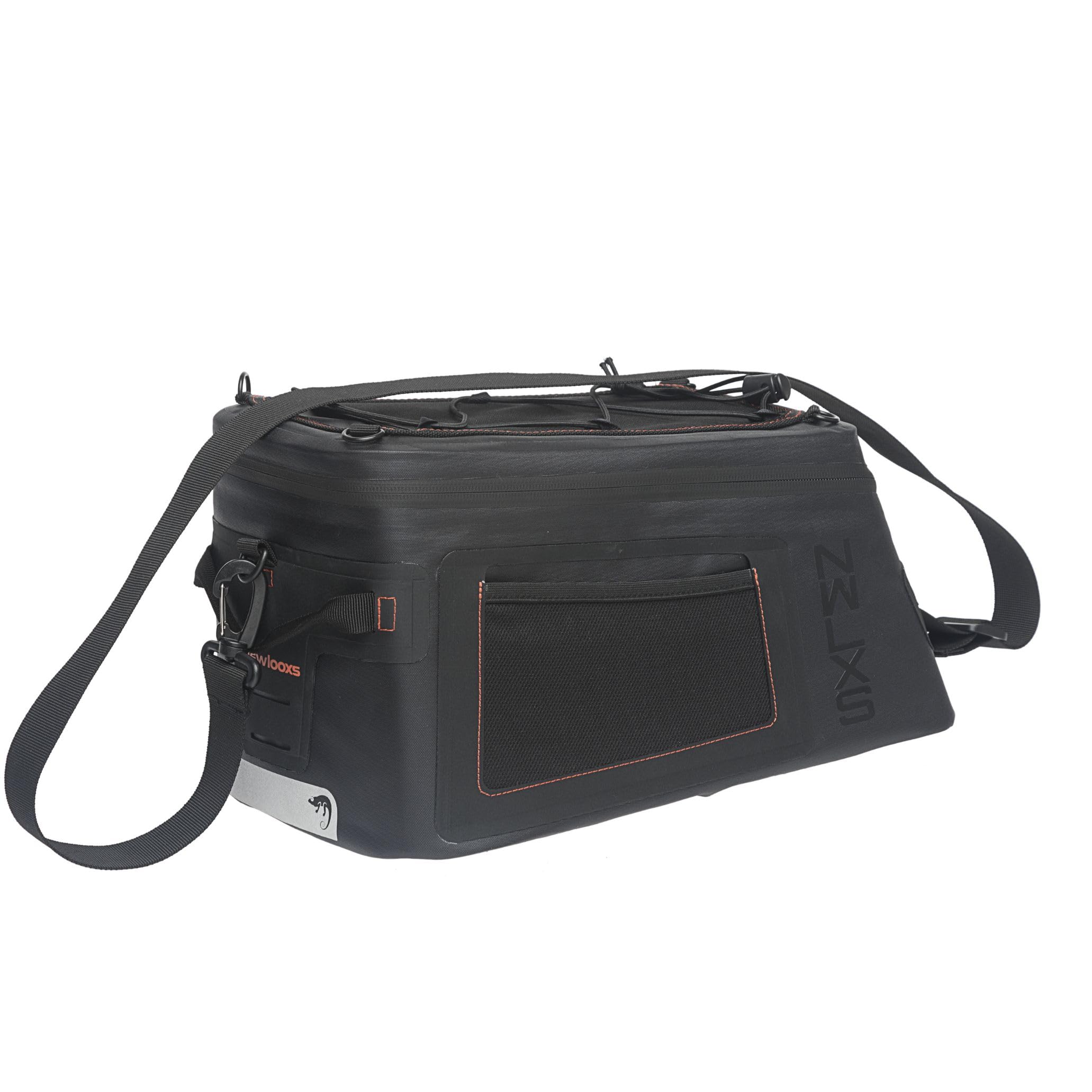 new looxs fahrradtasche leder 193.33 Varo Trunbag Racktime Black Dragertas, 15 Liter Sport & Freizeit Canyon eBikes with Bosch LinkGlide Color:Swamp Grey