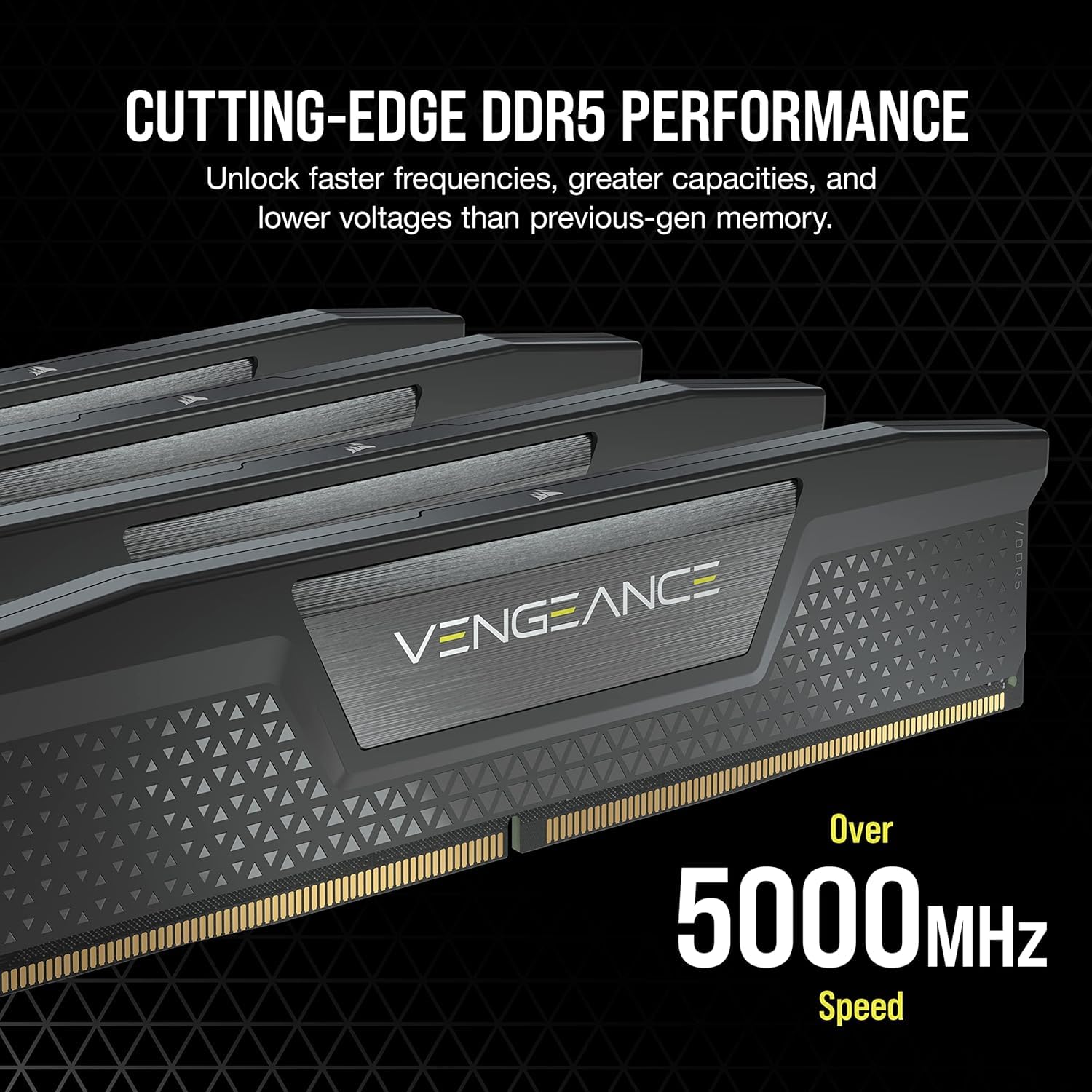 CORSAIR Vengeance DDR5 32GB (2x16GB) DDR5 4800 (PC5-38400) C40 1.1