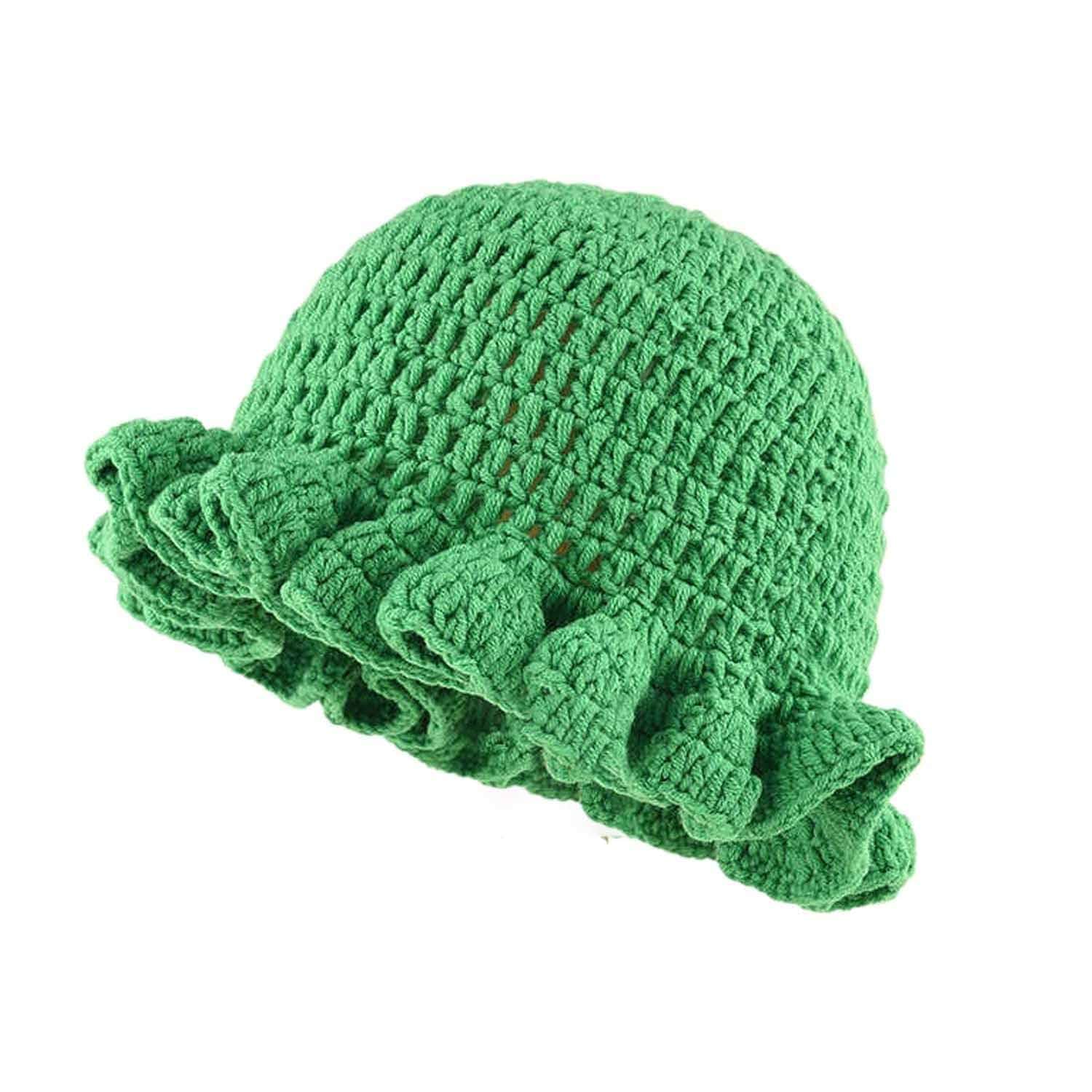 Women Crochet Bucket Hat Handmade Knit Bohemian Floppy Cap Travel Outdoor Handmade Crochet Knit, Bohemian Floppy Bucket Hat, Lightweight, Trendy Cute Style, for Travel, Fishing & Outdoor Activities