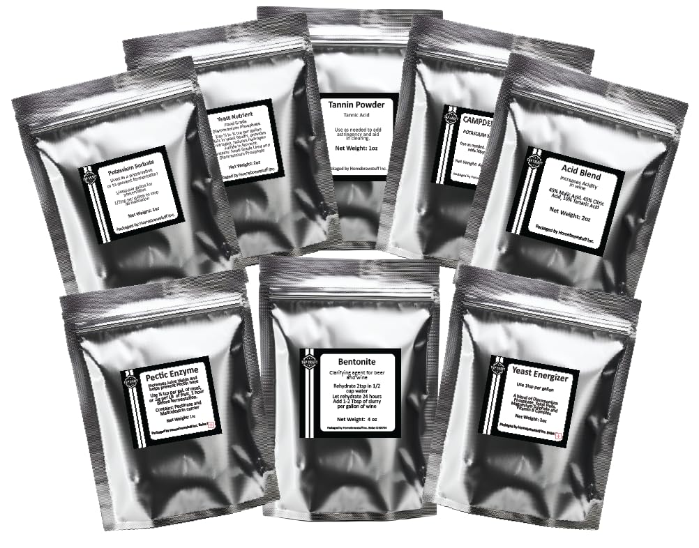 HomeBrewStuff Wine Additive Deluxe Bundle