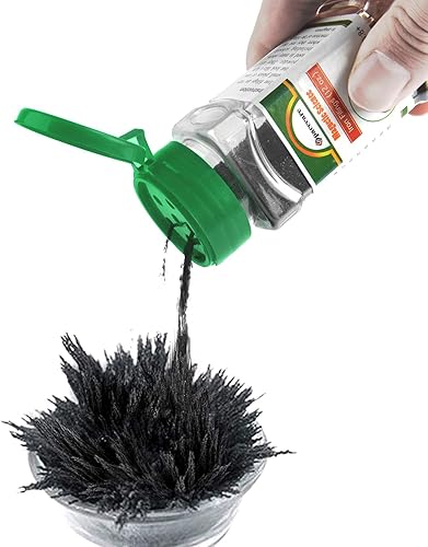 SPACECARE Limas magnéticas de polvo de hierro de arena para proyectos educativos y escolares, almacenamiento (12 onzas) con tapa agitadora, 1