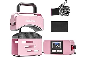 Pearl Powder Mini Easy Hat Press for Caps & Patches