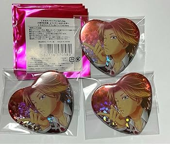 ときメモgs3 ハート形缶バッジ　ブロマイド風カード　コンプリートセット Amazon.co.jp: ときメモGS3 ホワイトデー ハート型缶バッジ