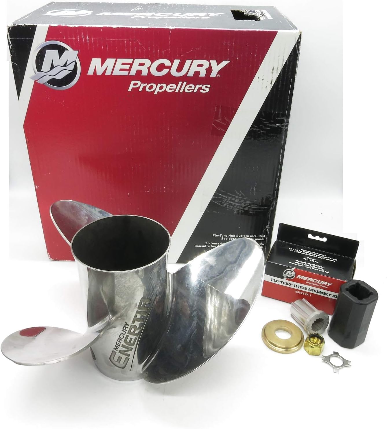 Mercury Enertia 3 Blade SS Propeller 14-1/2 x 17 Pitch