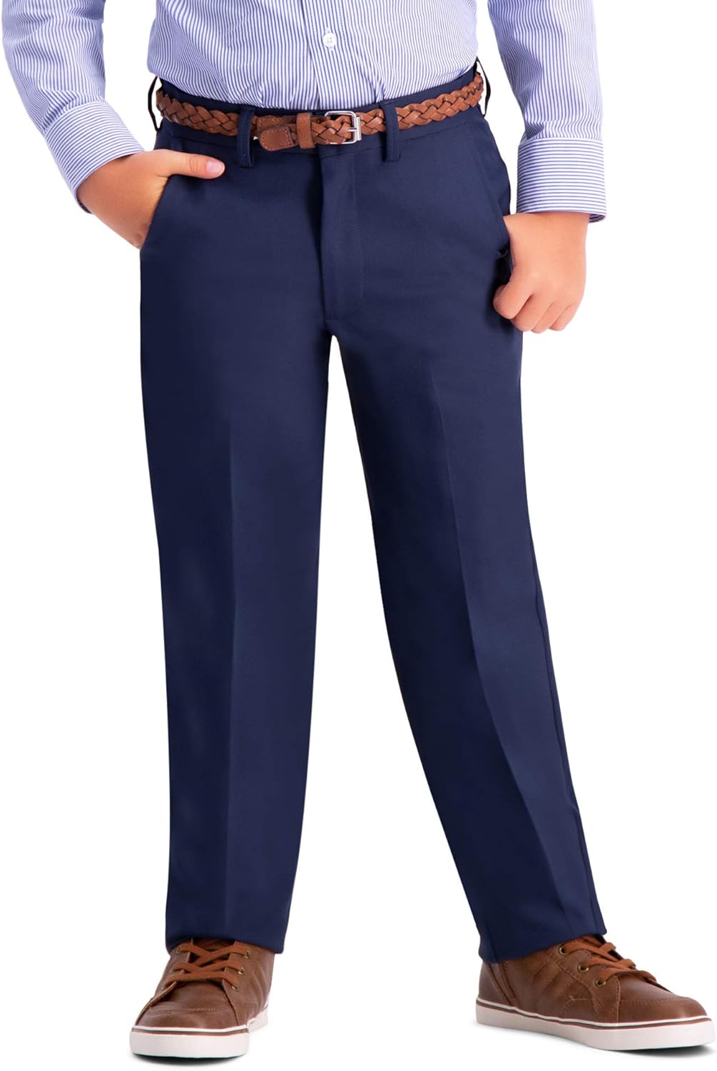 HAGGAR boys Cool 18 Pro Pant HAGGAR boys Cool 18 Pro Pant