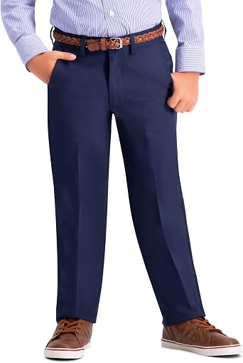 Haggar Boys Boys Regular 4-7 Cool 18 Pro Pant