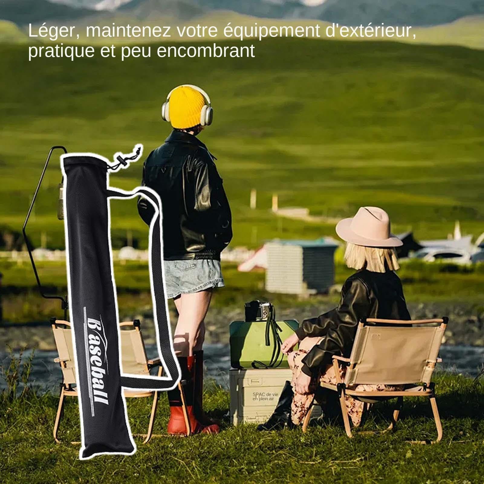 Sac organisateur de batte de baseball, sac fourre-tout pour batte de baseball - Sac organisateur portable pliable | Sac à bandoulière épais noir, fournitures de Baseball pour débutants, joueur