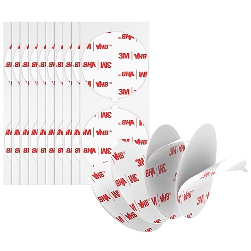 Vista 5 de 3M VHB Almohadillas Adhesivas de Doble Cara 1" x 1" 40 PCS, Negro Heavy Duty 5925 Cinta de Espuma Adhesiva Cuadrada para Montar Dash Cam, Adhesivo