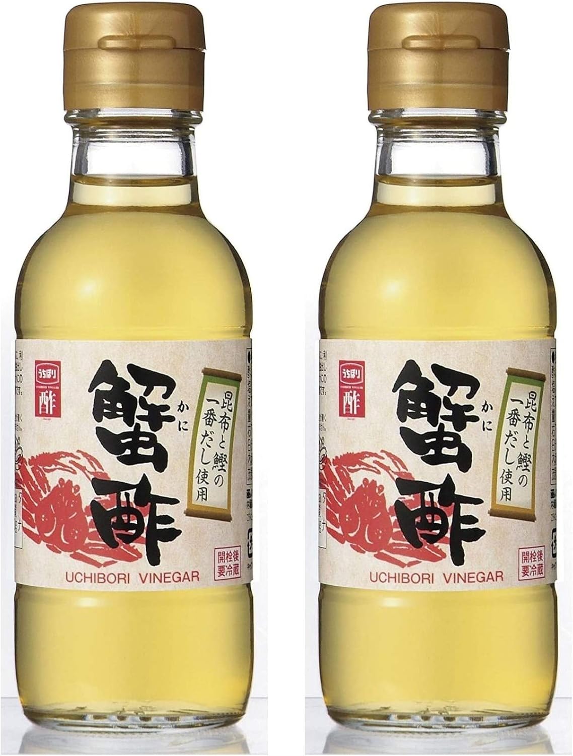 【まとめ買い】内堀醸造 蟹酢(かにす) 150ml×2本