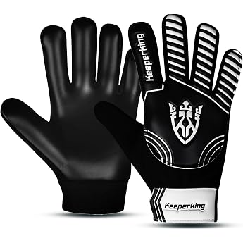 keeperking goalkeeper gloves children boys and girls junior football gloves football player gloves for boys goalkeeper gloves size 4-7
