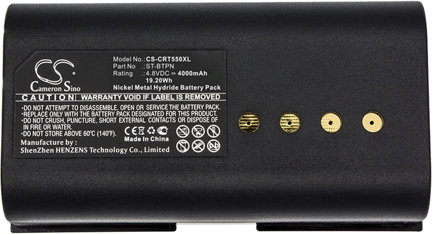 Cameron Sino Battery for Crestron SmarTouch 1550, ST-1550, ST-1700C, STX-1500CW, STX-1550C, STX-1700CW, STX-1700CXP 4000mAh