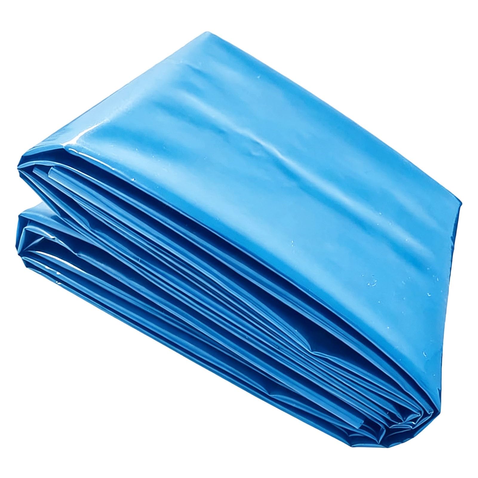 Membrane imperméable pour revêtement d'étang en bâche de caoutchouc supérieure bleue 10x12m