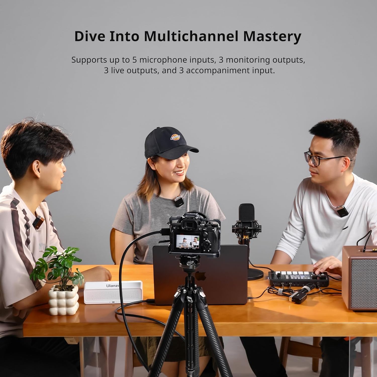 ULANZI AX01 Multi-channel setup