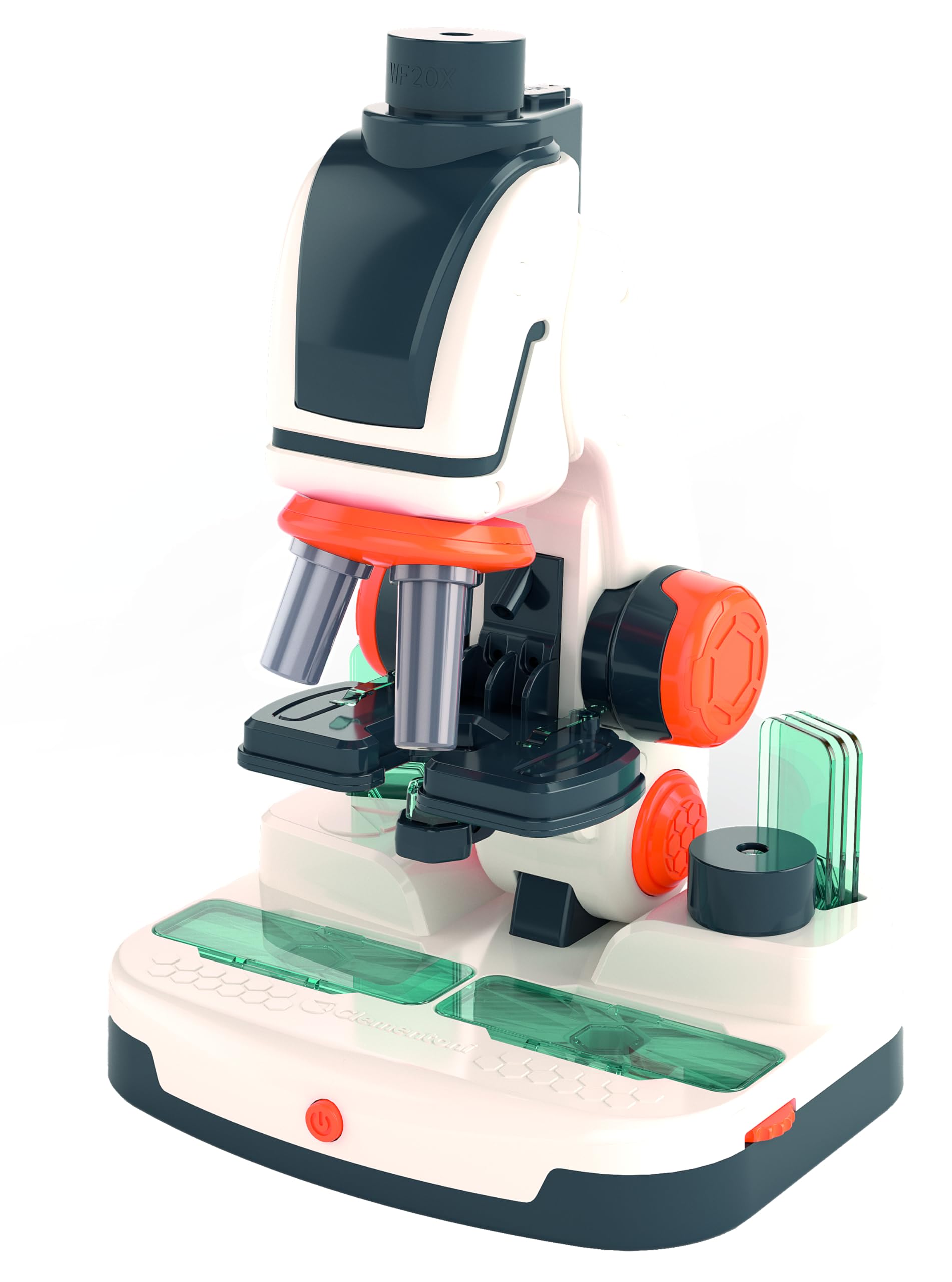 CLEMENTONI - Microscope Digital Wi-FI Enfant 8 Ans - Microscope Connecté avec Caméra et Écran - Initiation Ludique à la Science - Idéal pour Curieux, Collégiens et Mini Chercheurs