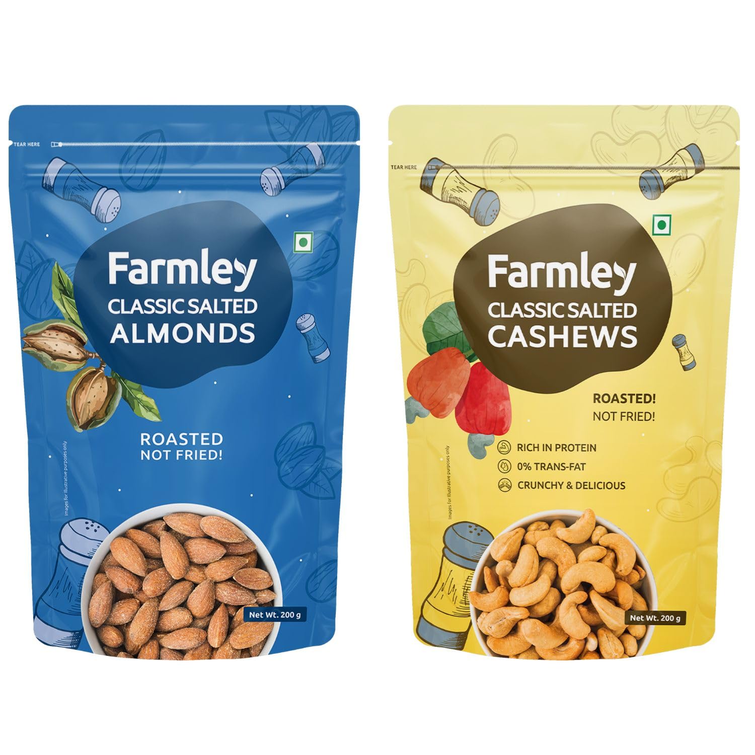 See full amazon price history chart for Farmley Classic Salted Roasted Cashews 200g & Roasted Almonds 200g Dry Fruits Combo Pack Farmley Classic Salted Roasted Cashews 200g & Roasted Almonds 200g Dry Fruits Combo Pack (B0C6MR2ZLJ) Amazon Price History, Amazon Price Tracker