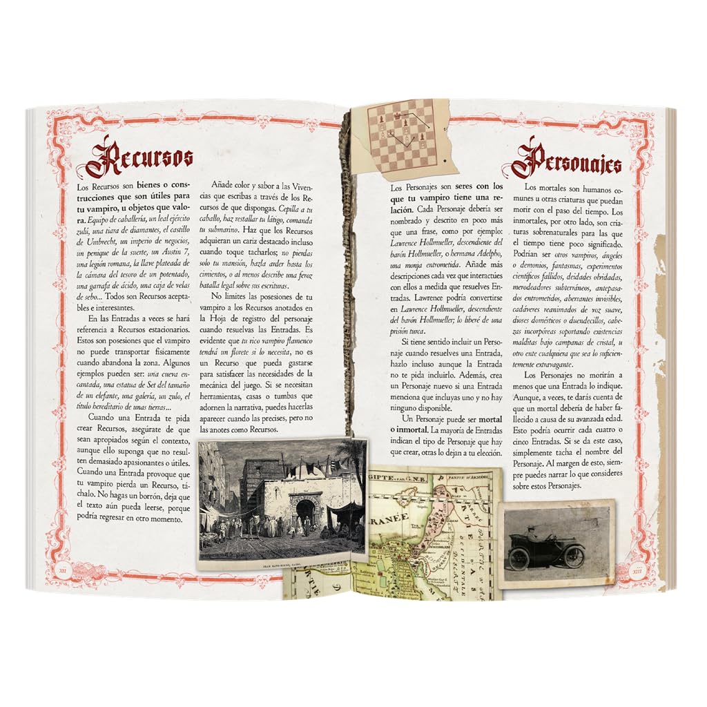 El Refugio de Ryhope Un Vampiro de mil años, Juego de rol, A Partir de 18 Años, Juego en Solitario, 60-120 Minutos por Partida, Español