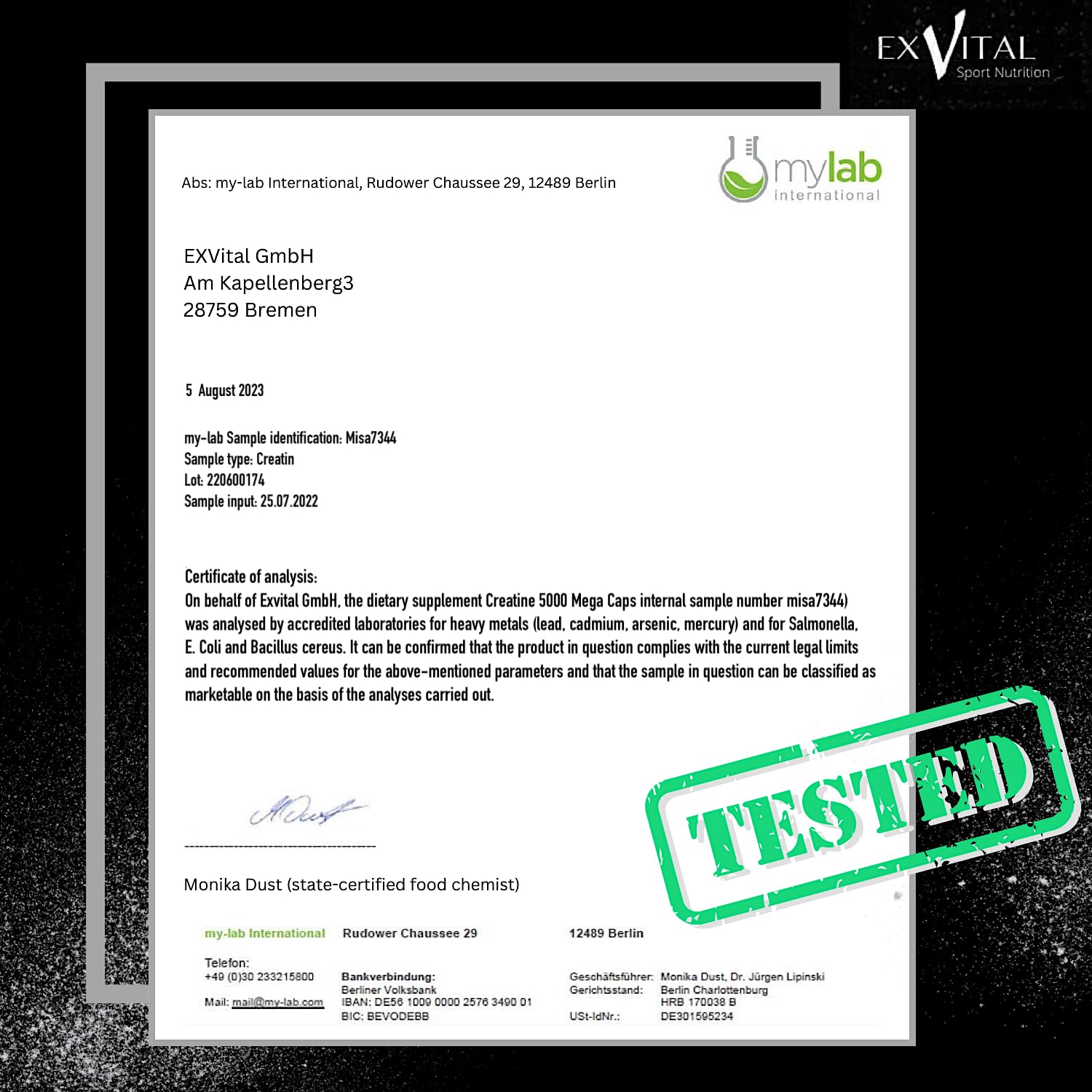 EXVital® EAA Aminoacidi Essenziali con 1036 mg per compressa - 510 compresse, Tutti gli 8 aminoacidi essenziali EAA - Multi Amino altamente dosati - Vegano - Prodotto in Germania- Senza additivi