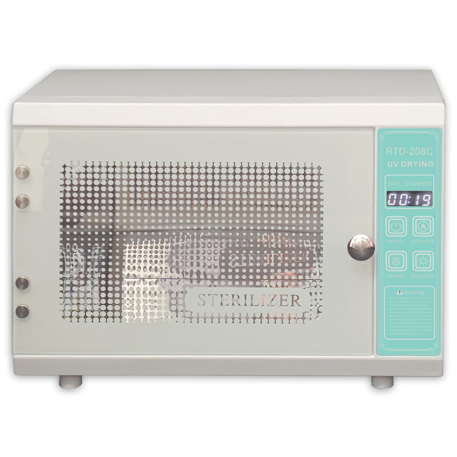Esterilizador UV LED con Temporizador - Caja/Armario de Desinfección UV para Herramientas de Uñas, Manicura, Barbería, Salón de Belleza y Uso en Casa