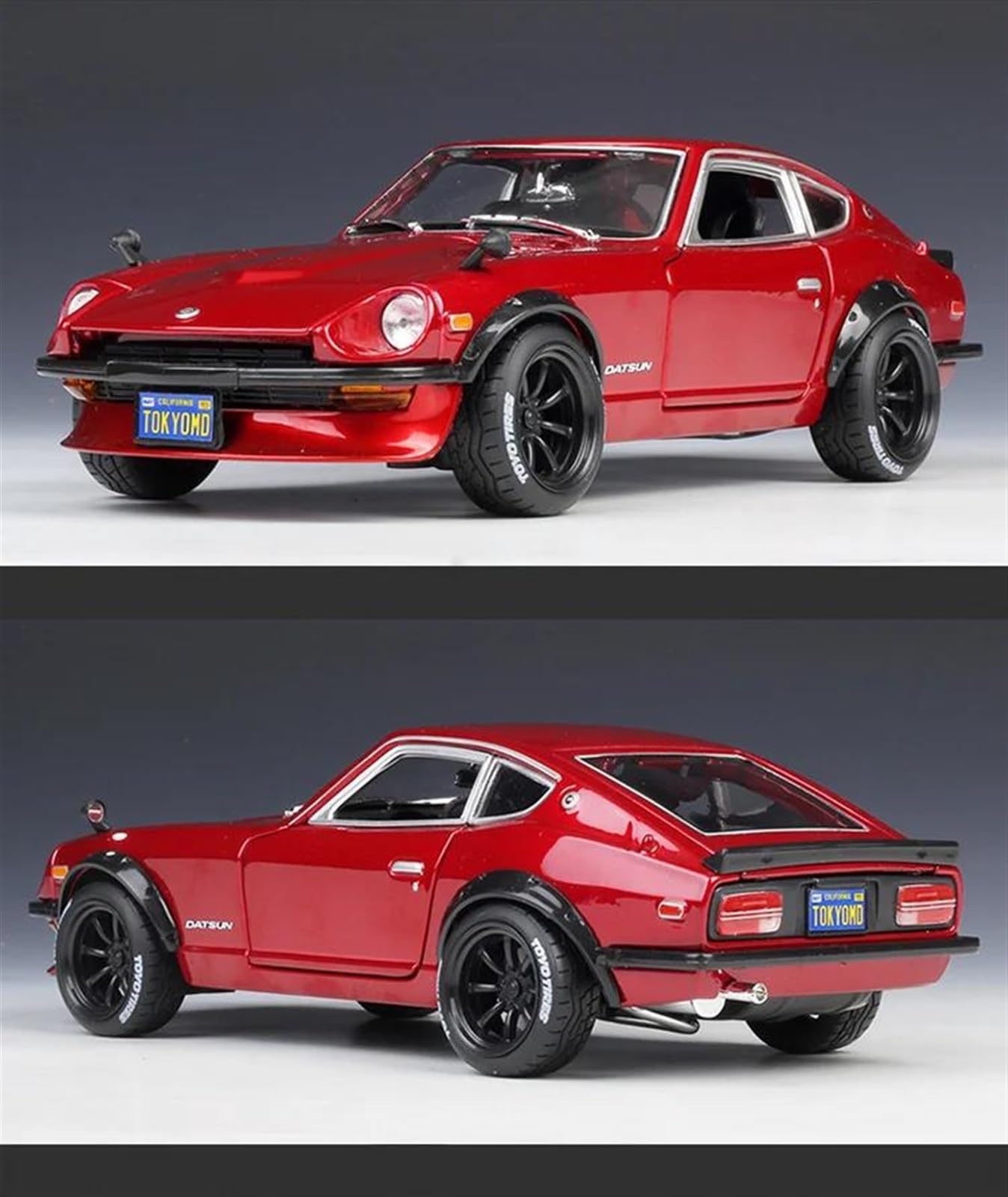 Amazon.co.jp: ミニカー スケールモデルカー 1:18 日産ダットサン 240Z