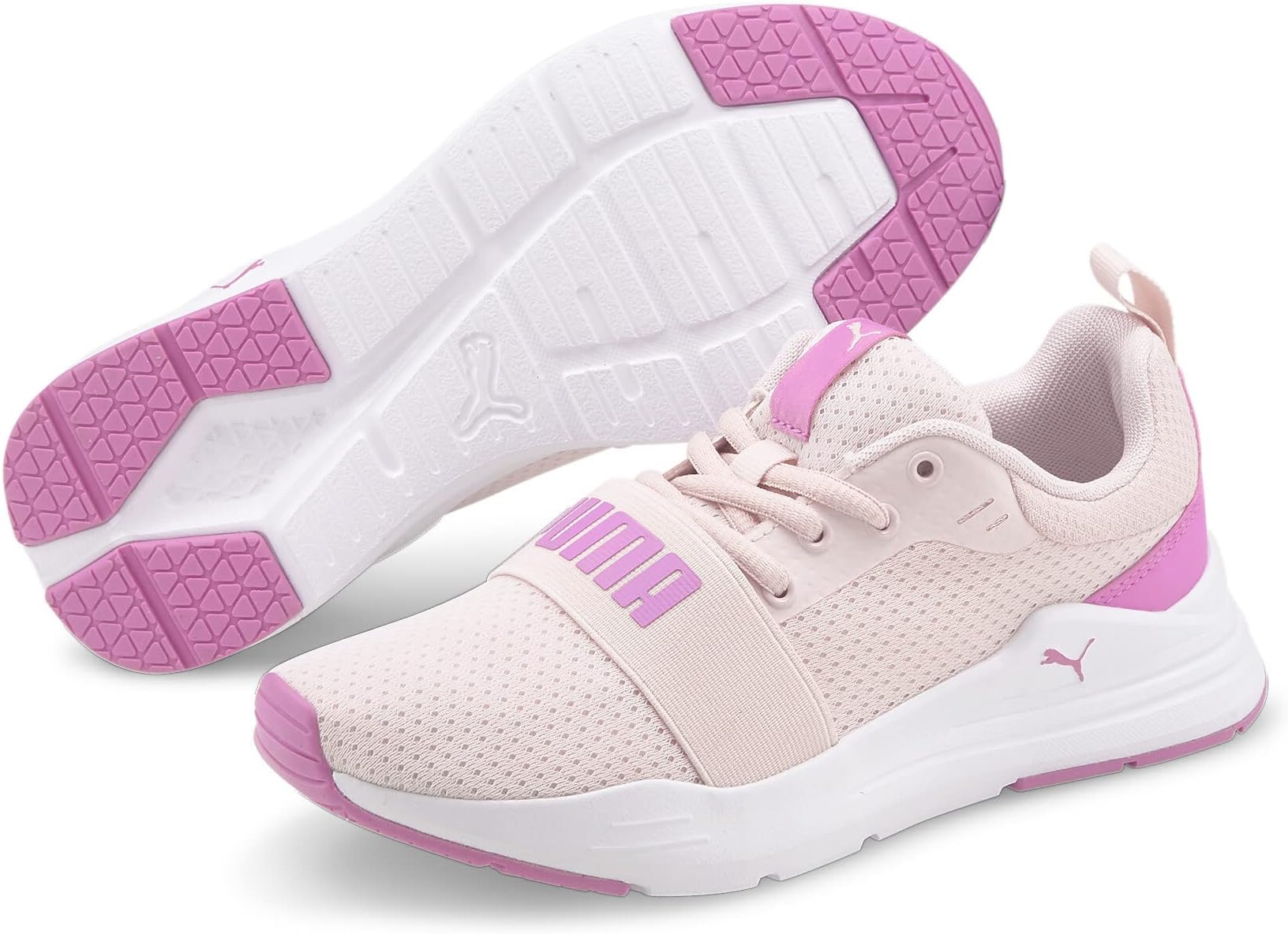 Wired Run PS, Unisex Children's Running Shoes, Pink, 6 UK