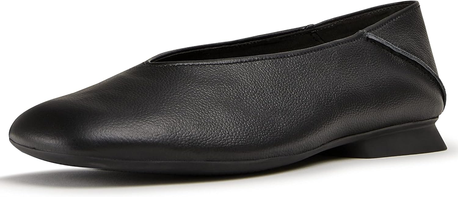 Camper Women's Casi Myra Ballet Flat, Black, 5