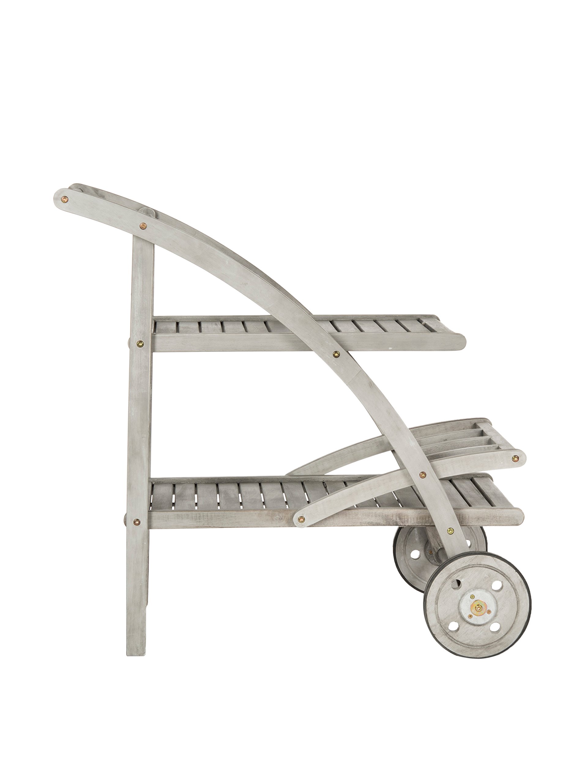 SAFAVIEH Carrito Riva Outdoor Tea Cart