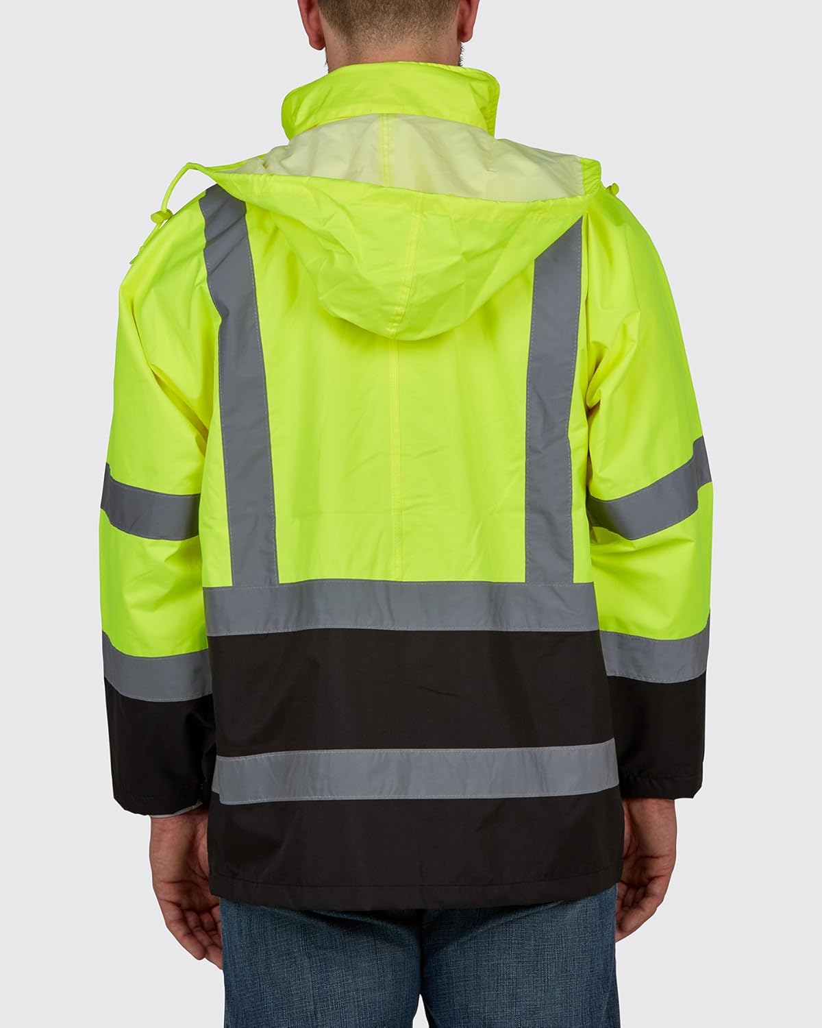 Creative Product Utility Pro UHV822 High-Vis Safety Rain Jacket with Waterproof DuPont Teflon, Lime, Large Best Deal Product Utility Pro UHV822 High-Vis Safety Rain Jacket with Waterproof DuPont Teflon, Lime, Large