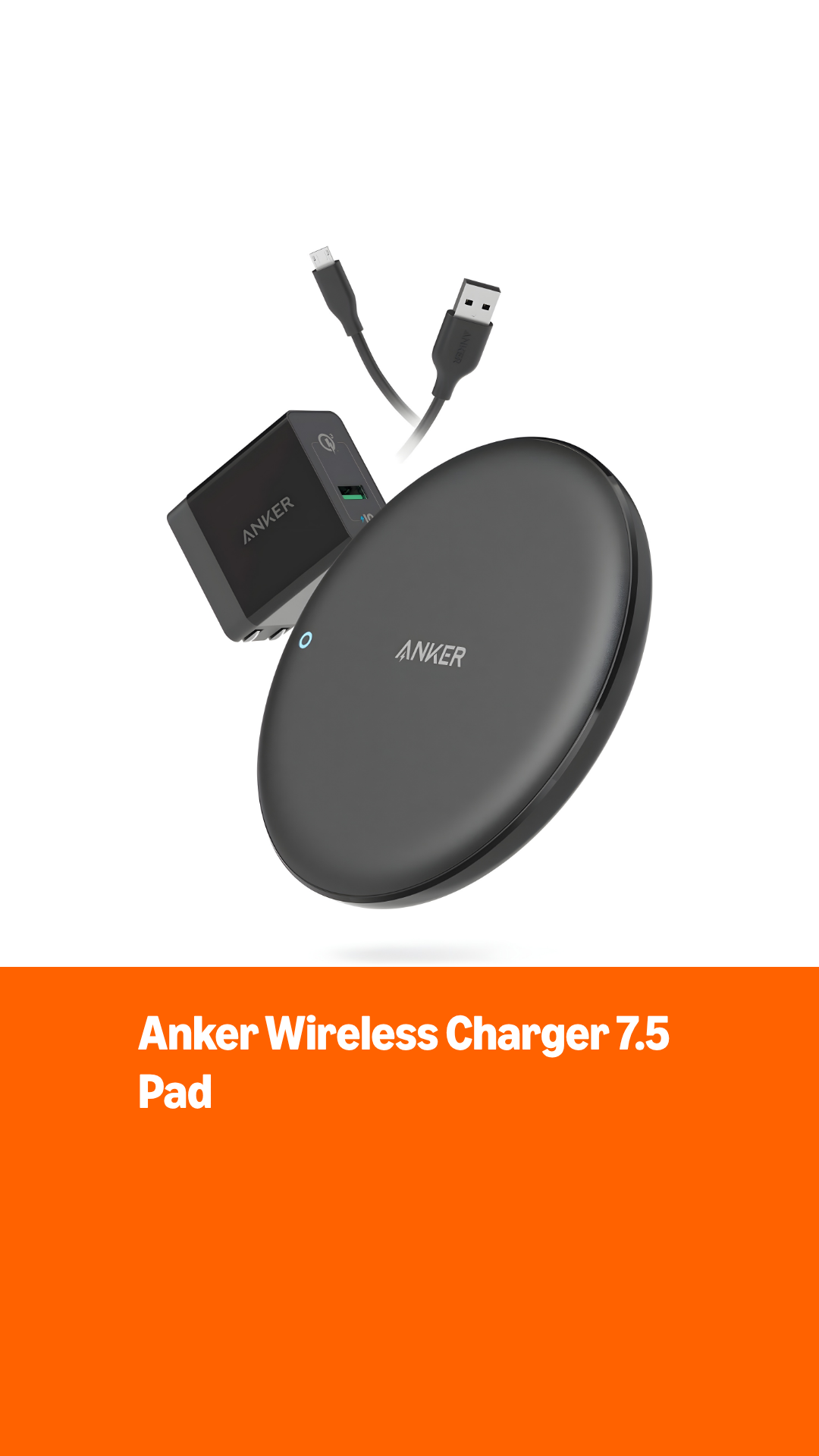 Amazon.com: Anker Wireless Charger, PowerWave 7.5 Pad with