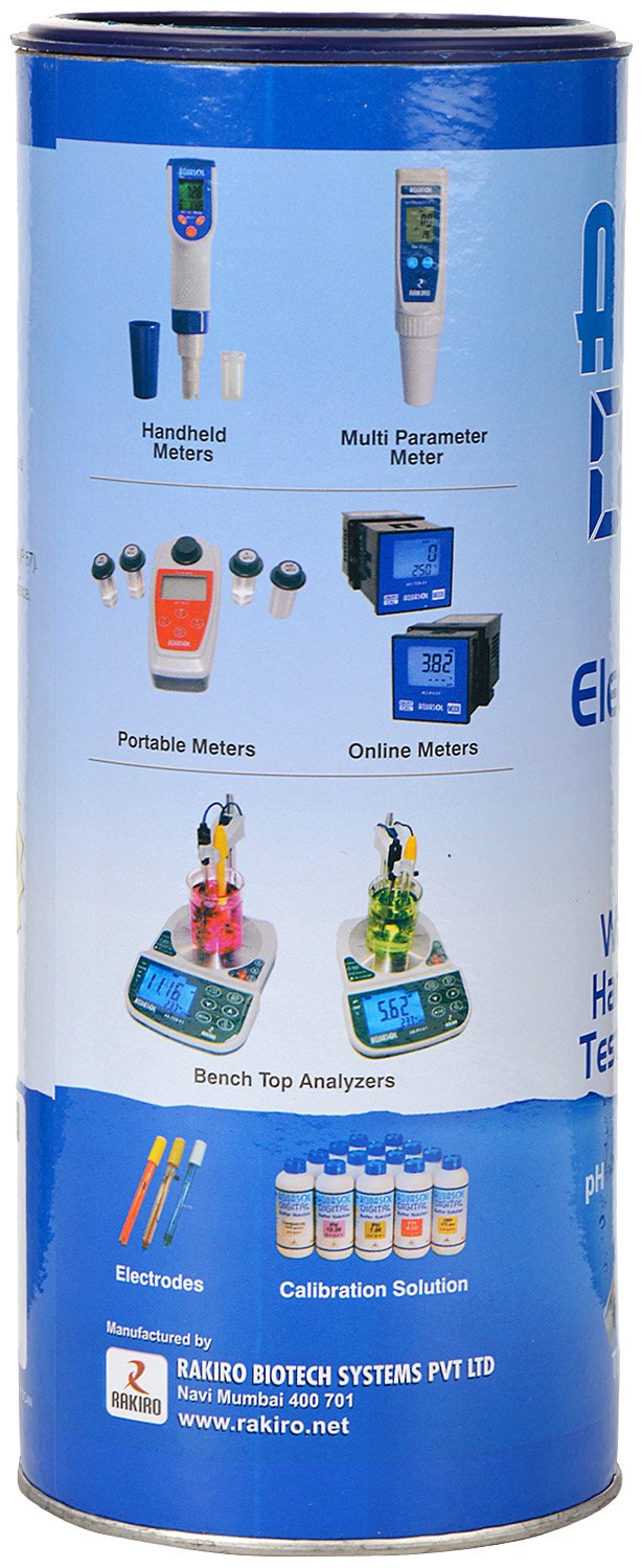 Aquasol 0.1 pH Polypropylene Hand pH Meter (20 cm x 9 cm x 20 cm, Blue) 3