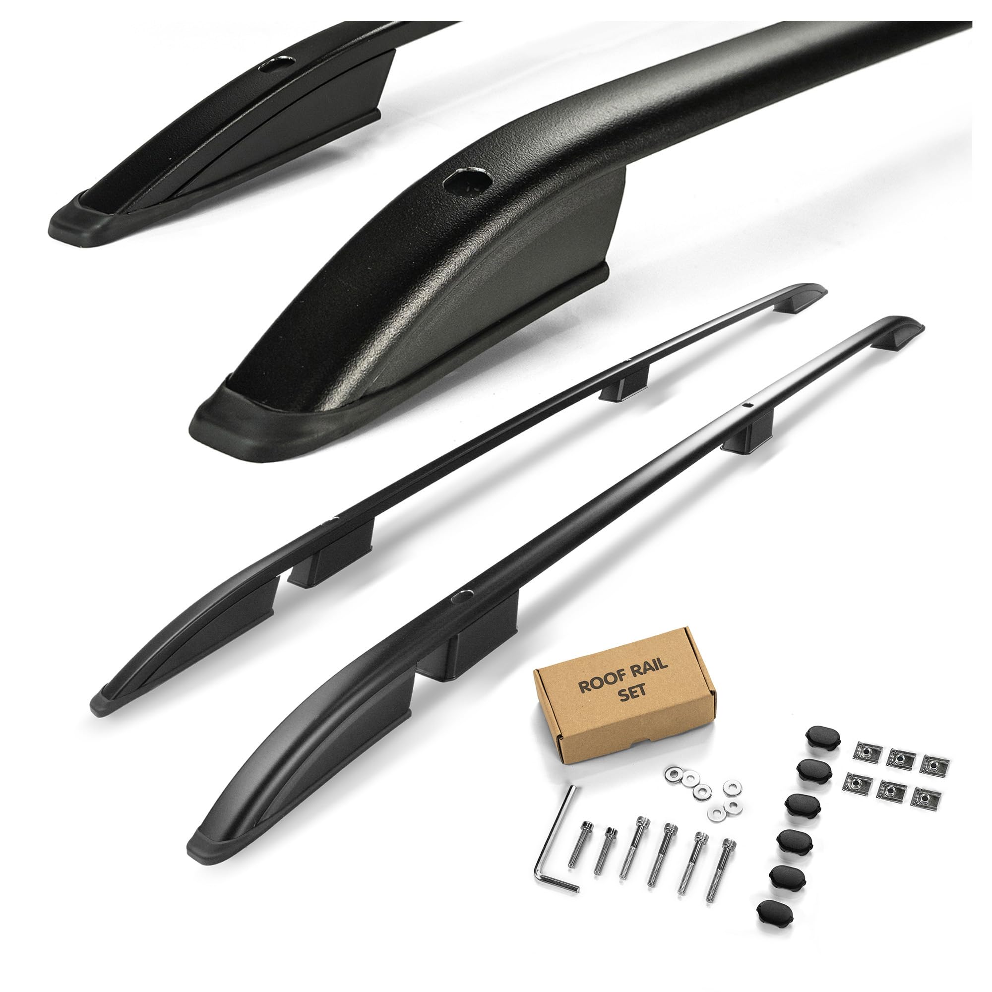 CHROMEMASTER | Les Barres de Toit Compatible avec Citroen Jumpy L3 | XL Long 2016+; Rails de Toit Conçus pour Le Montage de Barres de Toit, de Coffres de Toit, de Porte-vélos | Aluminium Durable