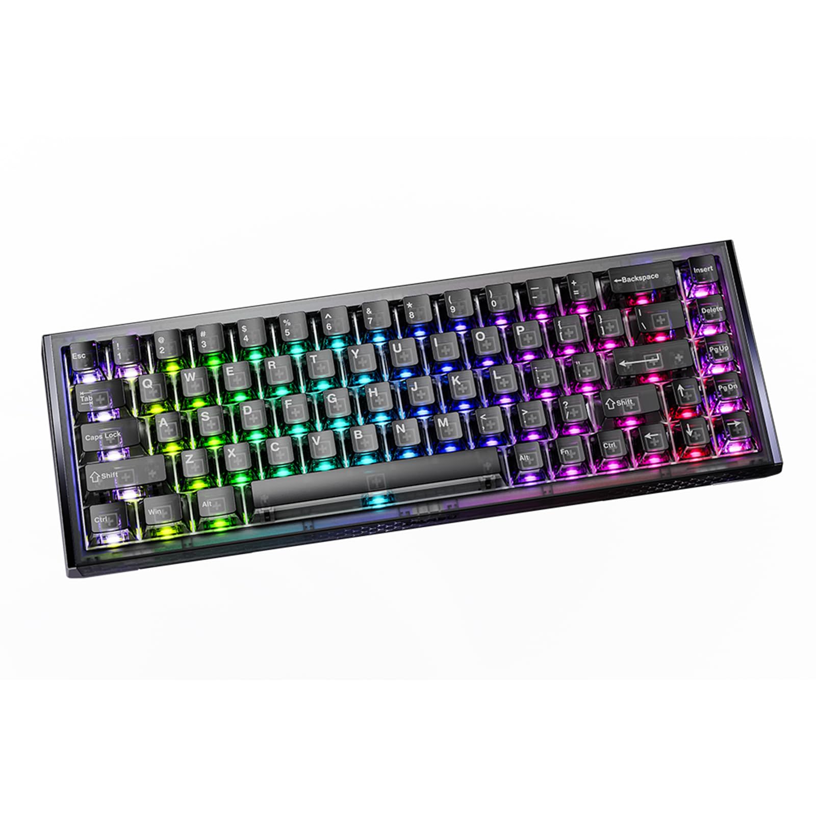 DAREU COOL68 Teclado Gaming con Disparador rápido de 8000 Hz, precisión RT de 0,01 mm, Teclado mecánico magnético con Cable al 65% con interruptores de Efecto Hall, 20 Modos RGB, para PC/Mac