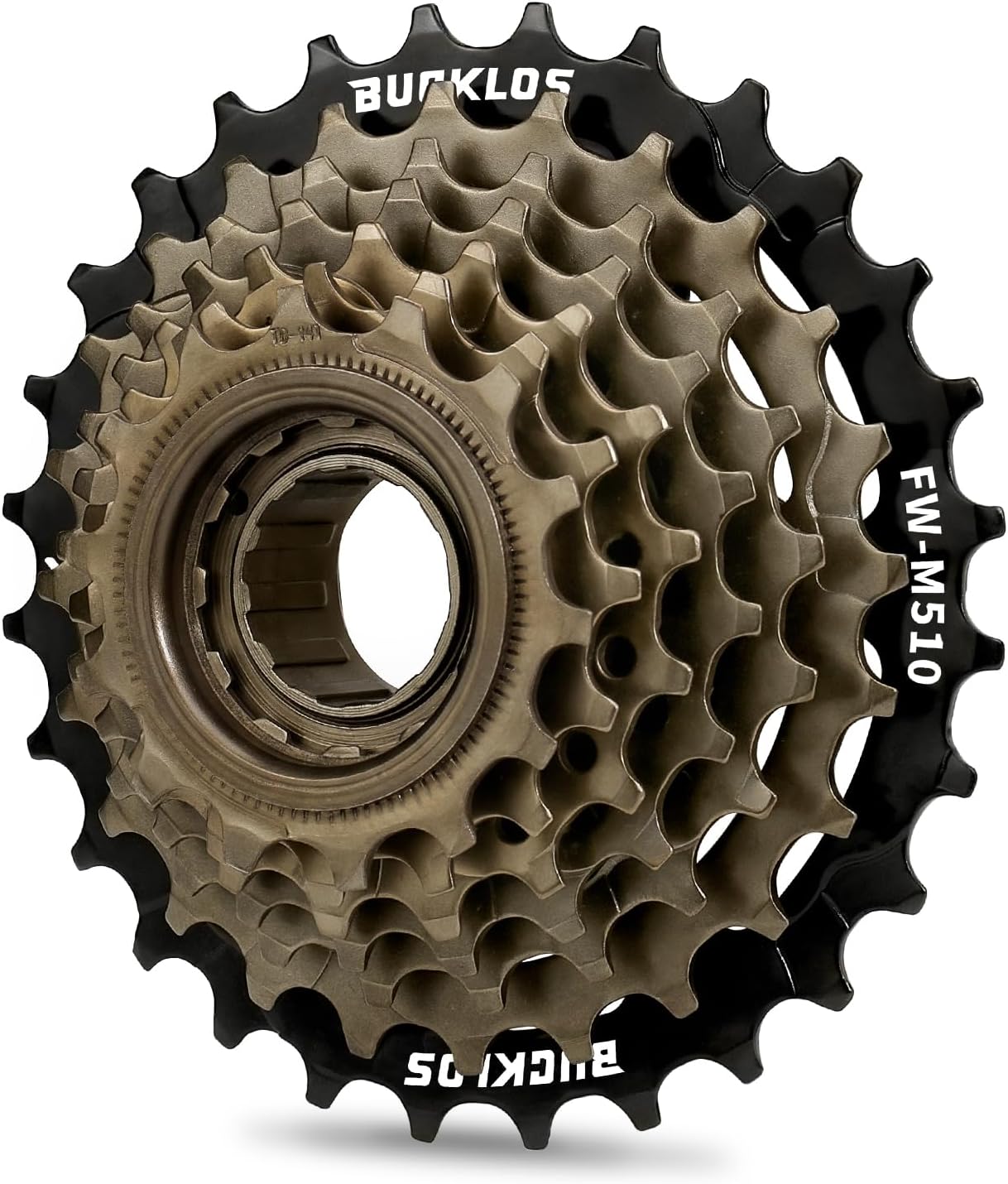BUCKLOS 7 Speed Bike Freewheel 14-28T/13-28T Threaded Screw-On Freewheel