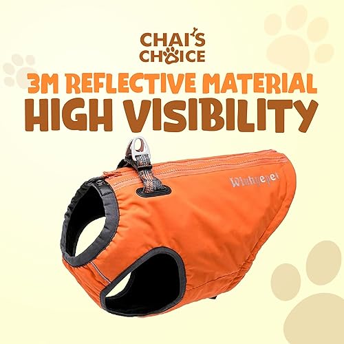 Miniatura 5 de Chai's Choice - Chaqueta de alto rendimiento para clima sucio. Combinación de chaleco de arnés para perro con tela impermeable Dupont Cordura que