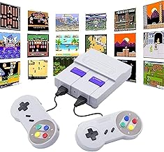 Classic Edition Console，Super Retro Game Console Classic Mini HDMI System with Built in 821 Old School Video Games, Plug and Play，SN-02 Super Classic Mini HD-OUT TV Game Console (Consoles-Green-HD)
