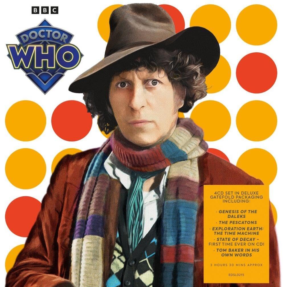 Doctor Who: The Tom Baker Collection 4CD Deluxe Gatefold Packaging