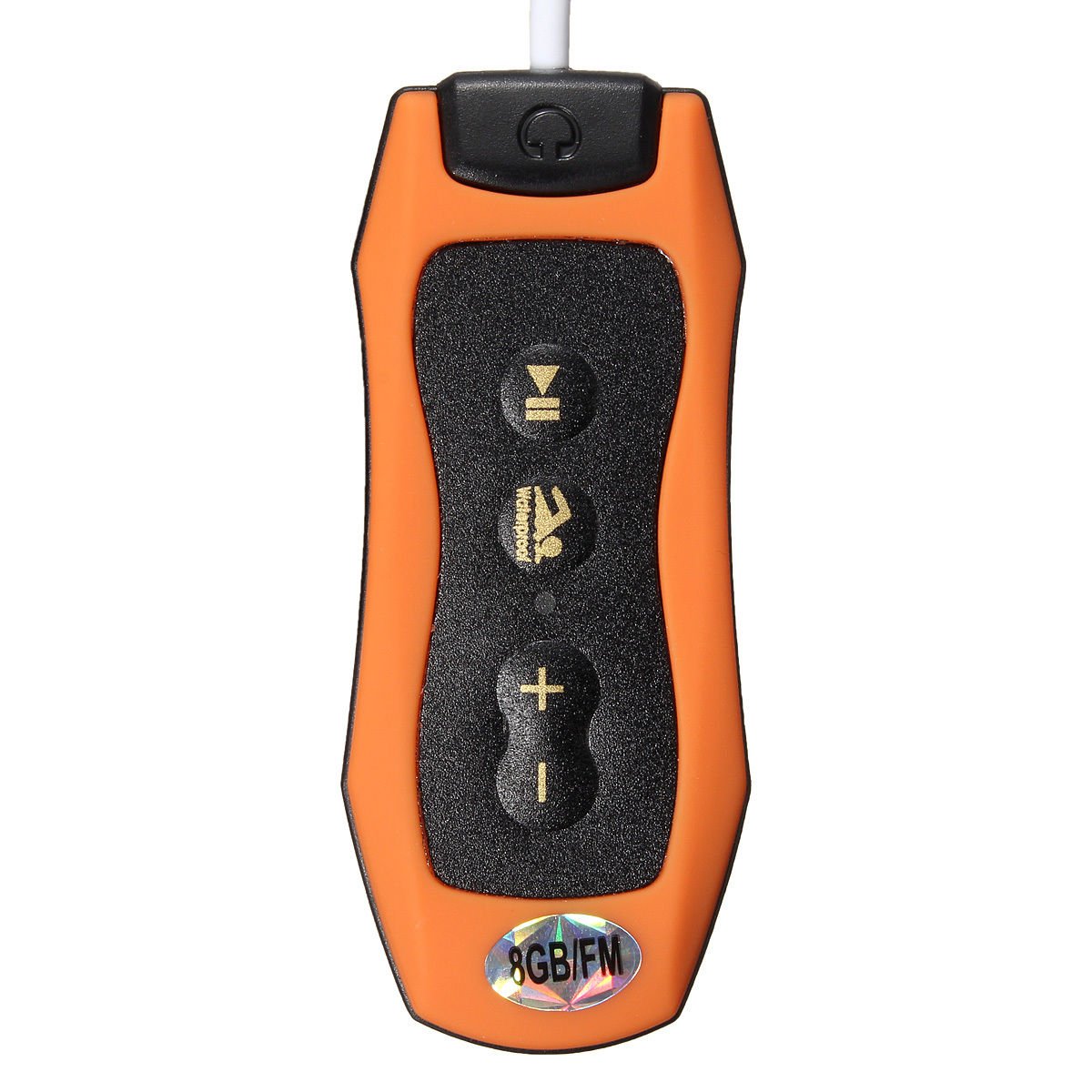 8GB Lecteur MP3 Natation Plongee sous- Radio + Etanche Casque Orange