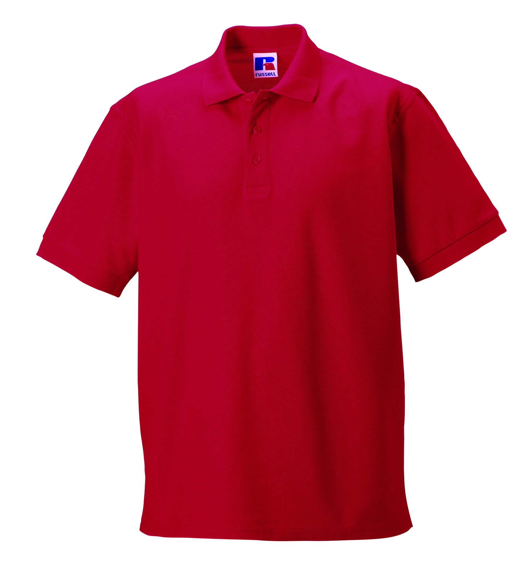 Jerzees Russell Mens Ultimate Cotton Pique Polo Shirt Red 4XL
