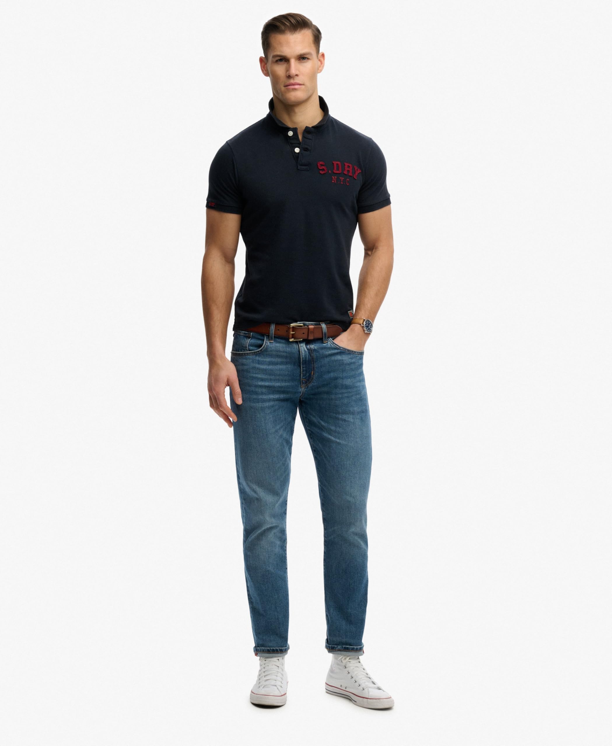 Superdry Vintage Athletic Polo Shirt Homme