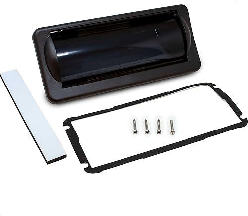 Miniatura 3 de Creative Audio CAMC1B Marine Single DIN Radio Kit de montaje con cubierta retráctil (negro)