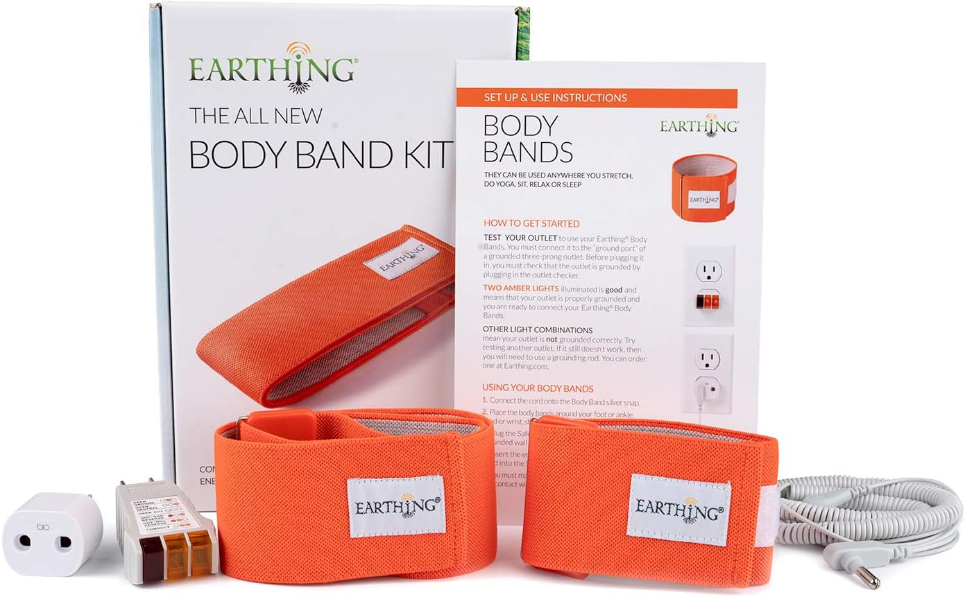 Earthing The Original Universal Grounding Body Band Kit to Improve Sleep, Inflammation, and Anxiety