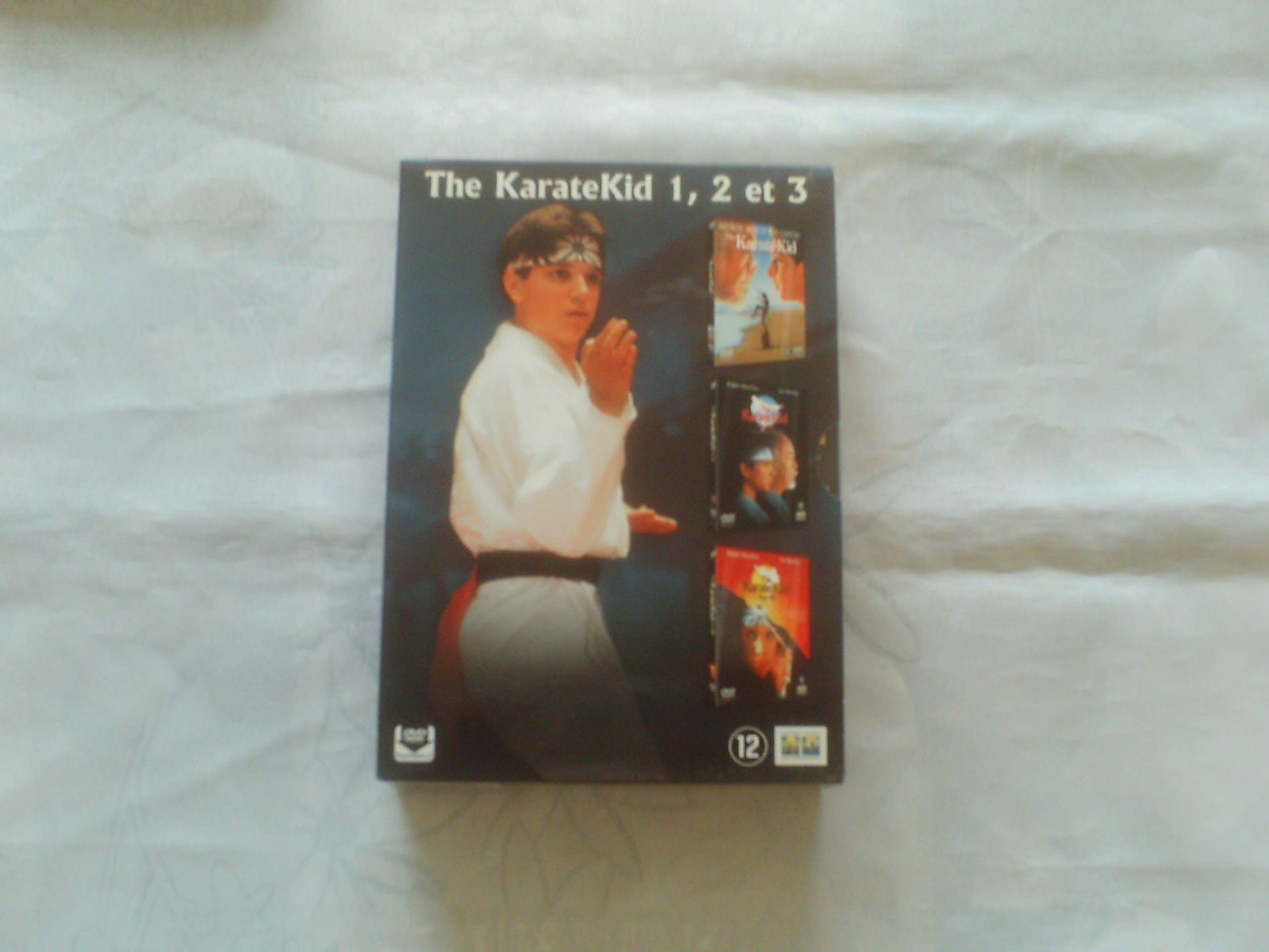 Películas Karate Kid 1 2 3 en DVD: Pack de la trilogía original en formato físico