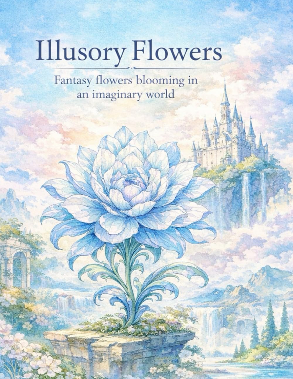 Illusory Flower: Fantasy flowers blooming in an imaginary world