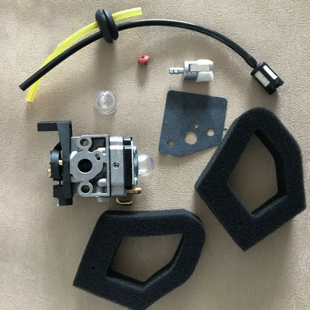 Kit réparation carburant avec filtre à air résout problème démarrage tronçonneuse CS340
