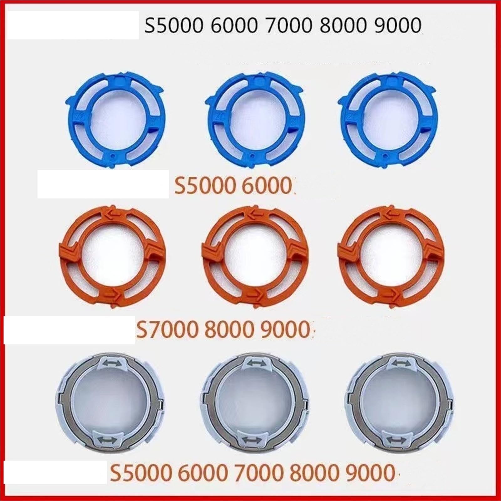 Compatible Avec Le Support De Bague De Fixation For Rasoir Philips Série 5000 S6000 S7000 S8000 S9000(Beard knife holder 3)