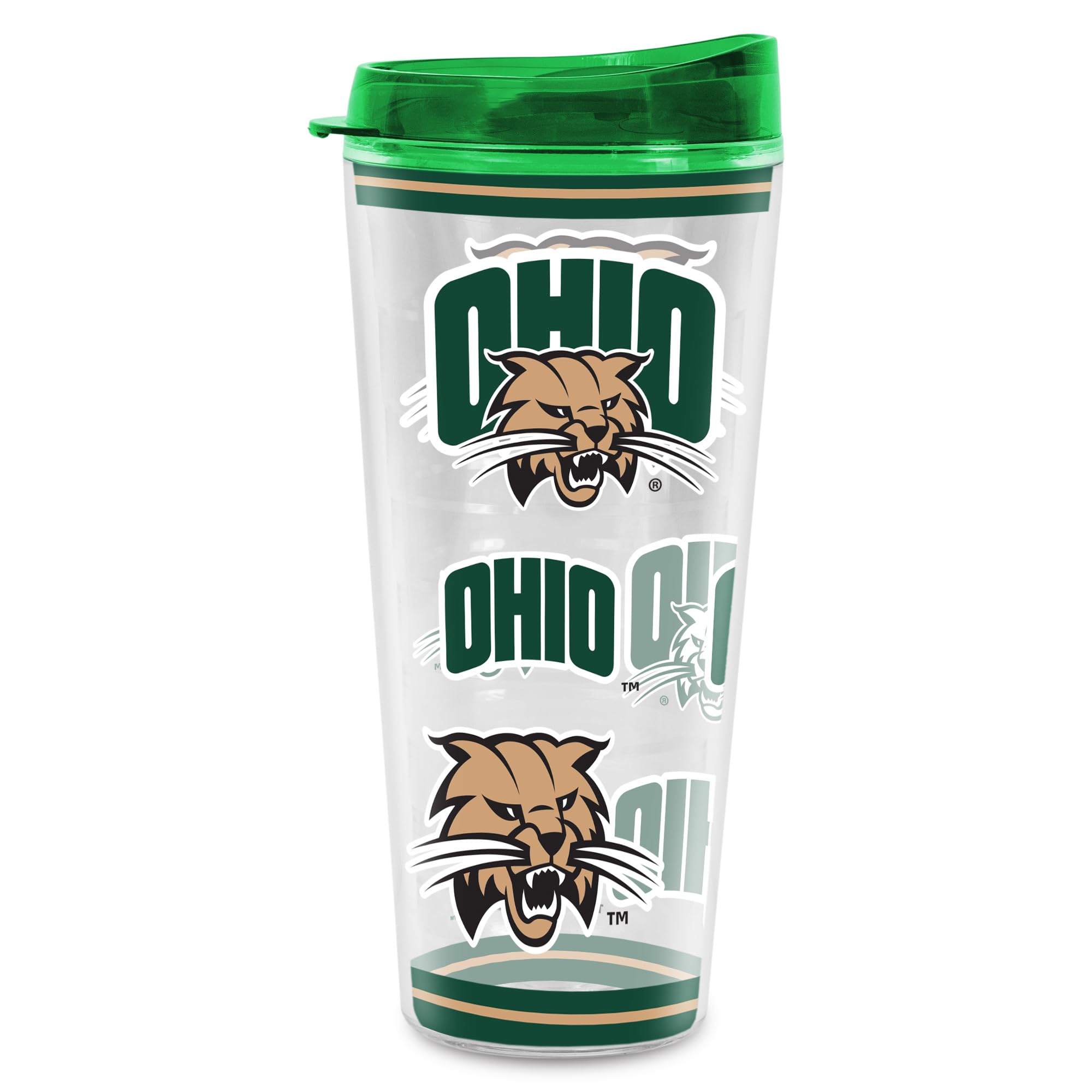 Rico Industries NCAA College Double Wall Mayhem 16oz Or 20oz Tritan Tumbler W Lid